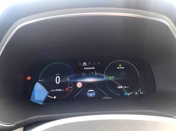 RENAULT Captur 1.6 E-Tech hybride rechargeable 160ch Intens -21 - Miniature 24