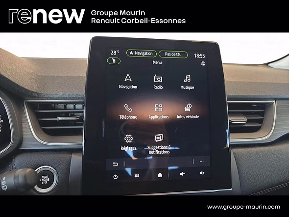 RENAULT Captur 1.6 E-Tech hybride 145ch Iconic - Miniature 26