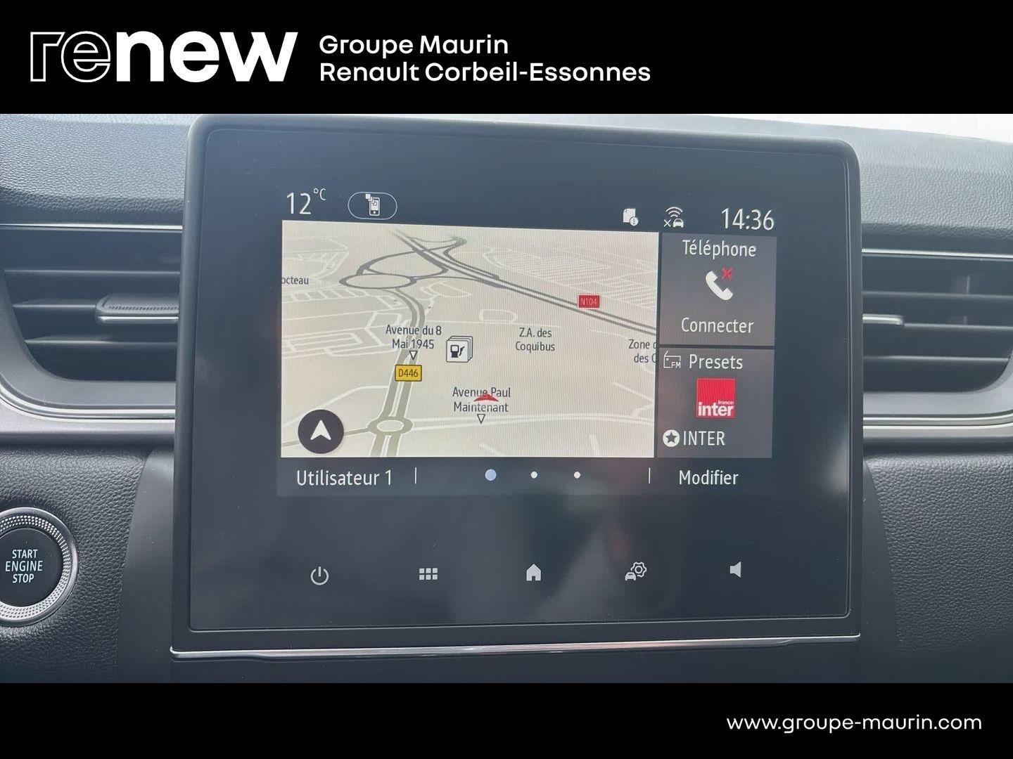 RENAULT Captur 1.6 E-Tech hybride 145ch Intens -21 - Photo 25